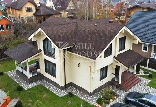 Проект деревянного дома «Самарская Лука» 201 м2