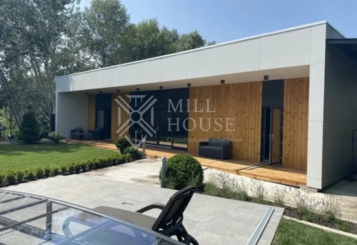 Проект одноэтажного дома из камня «Пушкин» 95 м2