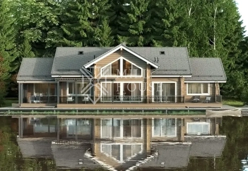 Проект деревянного дома «Командорский» 373 м2