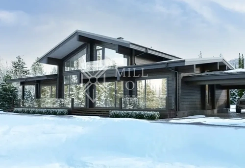 Проект деревянного дома «Завидово» 345 м2