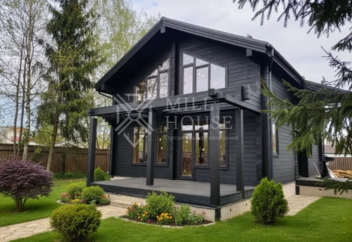 Проект двухэтажного деревянного дома «Нест» 152 м2