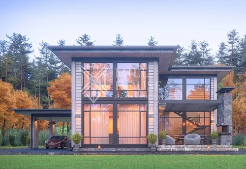 Проект деревянного дома «Чикой» 199 м2