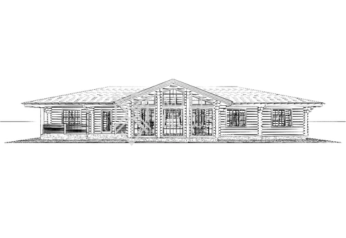 Проект деревянного дома «Мещерский» 267 м2